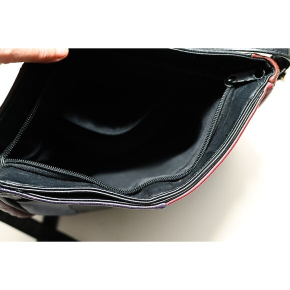 Vintage patchwork purse shoulder bag pocket book - Picture 6 of 12